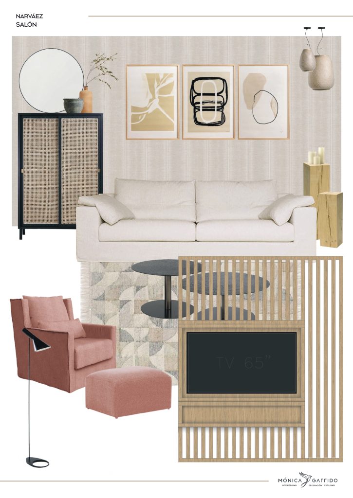 moodboard propuesta salón